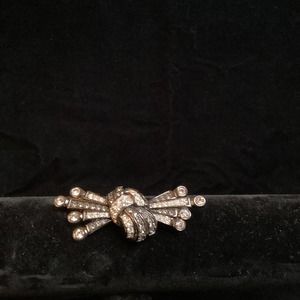 Swarovski crystal love knot